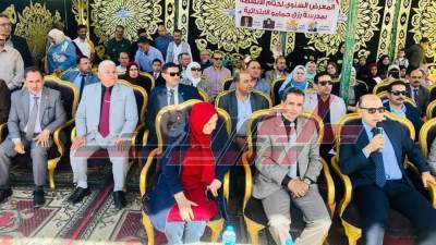 عبدالمعطي وجودة يشهدان ختام الأنشطة الطلابية بمدرسة رزق حمامو ببلطيم