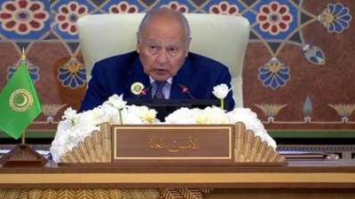 "أبو الغيط" يتحدث عن الأوضاع في لبنان...ماذا قال في القمة العربية اليوم؟