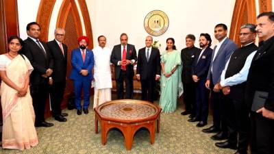 بوابة روزاليوسف ترصد تفاصيل مباحثات الوفد البرلمانى الهندى الذي يزور مصر لتعزيز التعاون ومكافحة الإرهاب