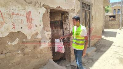 الأورمان مستمرة في ذبح وتوزيع لحوم الأضاحي على الفقراء في كفر الشيخ