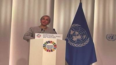 وزيرة البيئة تلقي كلمة مصر فى الجلسة العامة لمؤتمر الأمم المتحدة الثالث للمحيطات UNOC3