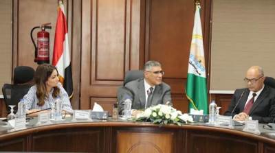 محافظ الجيزة يتابع الموقف التنفيذي الحالي للمرافق بالمنطقة الصناعية بأبو رواش