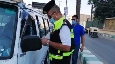  وزارة الداخلية تواصل حملاتها المرورية بكافة الطرق والمحـاور على مستوى الجمهورية.. وتضبط خلال 24 ساعة (73704) مخالفة