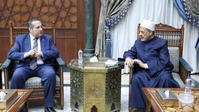 شيخ الأزهر يستقبل رئيس الهيئة القوميَّة لضمان جودة التَّعليم والاعتماد