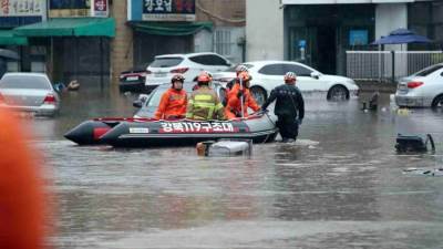 كوريا الجنوبية: مصرع 14 شخصا وفقدان 12 آخرين بسبب الأمطار الغزيرة
