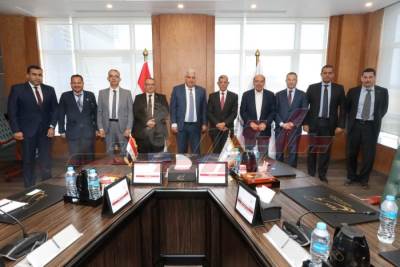 رئيس جامعة برج العرب في زيارة رسمية لوكالة الفضاء المصرية لتوقيع بروتوكول تعاون مشترك