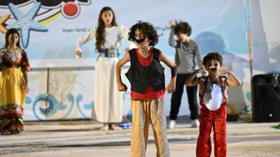 أطفال "أوبرا عربي" يضيئون مسرح مهرجان "صيف بلدنا" بدمياط الجديدة