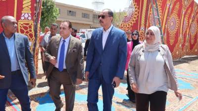 محافظ سوهاج يتفقد مقر اللجان الانتخابية استعدادًا لانتخابات مجلس الشيوخ