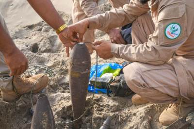 مشروع مركز الملك سلمان للإغاثة "مسام" ينزع 884 لغمًا في الأراضي اليمنية خلال أسبوع