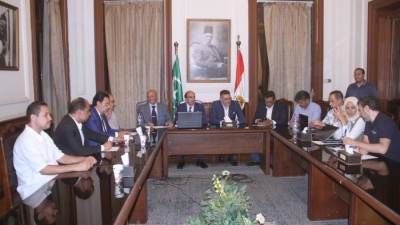 بالصور..غرفة عمليات الوفد تتابع سير التصويت في انتخابات الشيوخ