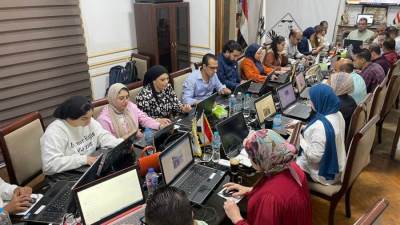 غرفة عمليات تنسيقية شباب الأحزاب والسياسيين تواصل انعقادها لمتابعة انتخابات مجلس الشيوخ