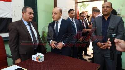 محافظ كفر الشيخ يتفقد سير انتخابات مجلس الشيوخ 2025