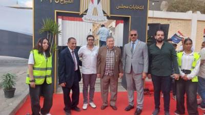 رئيس حزب المؤتمر يدلي بصوته في انتخابات الشيوخ.. ويشيد بالمشاركة الإيجابية للمواطنين