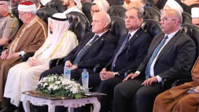 رئيس هيئة النيابة الإدارية يشهد فعاليات مؤتمر صناعة المفتي الرشيد في عصر الذكاء الاصطناعي 