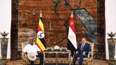 متحدث الرئاسة: السيسي وموسيفيني بحثا سبل الارتقاء بالعلاقات الثنائية التاريخية بين مصر وأوغندا