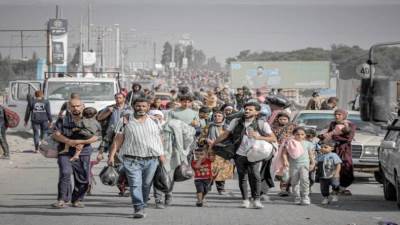 بالفيديو.. «التهجير الصامت» للفلسطينيين من غزة  