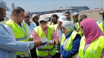 محافظ الدقهلية يتابع سير العمل بمصانع تدوير المخلفات