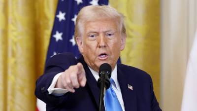 ترامب يندد باستهداف إسرائيل مستشفى ناصر جنوب قطاع غزة