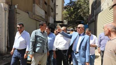 المنيا.. حصر المساحات الخالية أسفل المحاور والكباري لاستغلالها