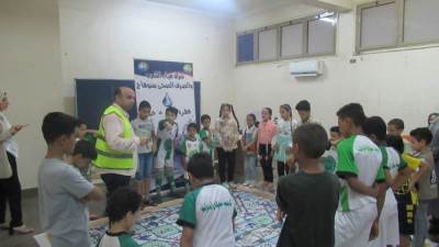 توعية رواد مراكز الشباب والأندية بسوهاج لترشيد استهلاك المياه والحفاظ على شبكات الصرف الصحي