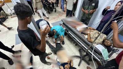 "الصحة الفلسطينية": الاحتلال الإسرائيلي يرتكب جريمة حرب مكتملة الأركان في غزة