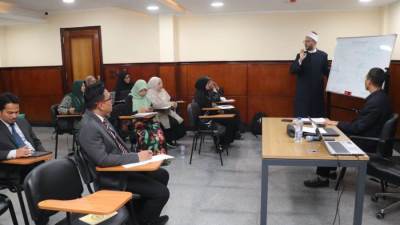 دار الإفتاء المصرية تدرب قضاة شرعيين من ماليزيا بالتعاون مع المركز القومي للدراسات القضائية