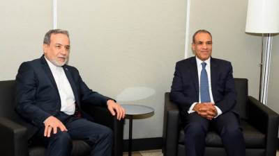 وزير الخارجية يلتقي نظيره الإيراني على هامش أعمال الجمعية العامة للأمم المتحدة