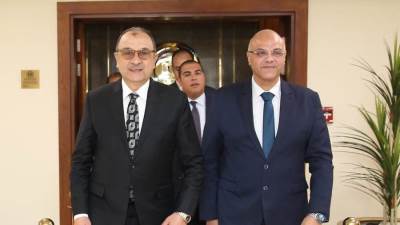 وزير قطاع الأعمال يستقبل محافظ القليوبية لتعزيز التعاون وتحقيق تنمية مستدامة تخدم المواطنين