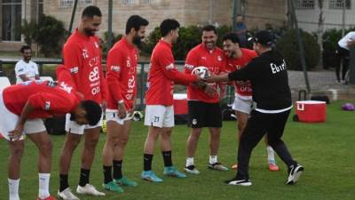 بالصور.. منتخب مصر المشارك في كأس العرب يواصل تدريباته قبل مواجهة البحرين