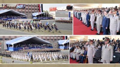 القائد العام للقوات المسلحة يشهد حفل تخرج دفعات جديدة من الكليات العسكرية 