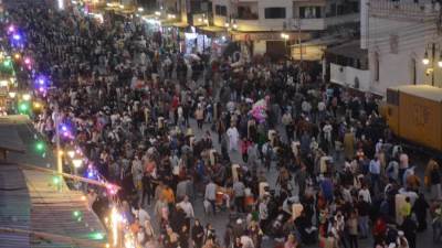 عاجل.. بالصور..الألاف يشاركون فى الليلة الختامية لمولد "السيد البدوي" بطنطا