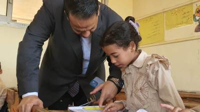 بالصور.. وكيل" تعليم الغربية" يشدد على التقييمات الأسبوعية للطلاب والنظافة بالمدارس