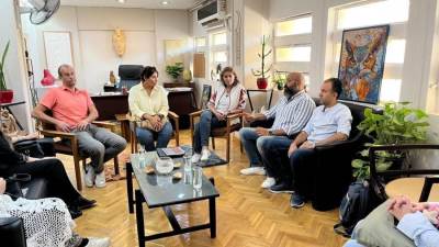 جامعة حلوان تستعد لإطلاق مشروع جدارية فنية بشارع ترسا المؤدي للمتحف الكبير