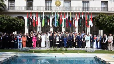 السفير المنزلاوي يدعو لادماج الشباب في صناعه القرار بمؤتمر الشباب العربي في الجامعه العربية 