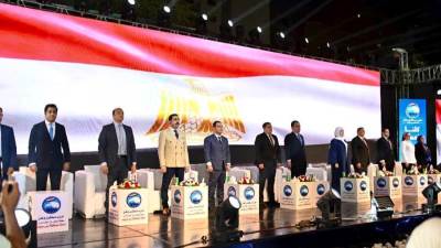 بحضور أكثر من 5 آلاف مواطن.. مؤتمر حاشد لدعم القائمة الوطنية والفردي بالواسطى