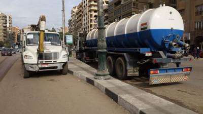 رفع درجة الاستعداد القصوى لمواجهة الأمطار فى الغربية