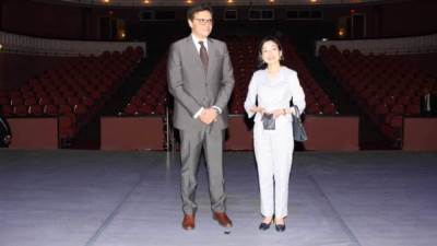 وزير الثقافة يستقبل الأميرة أكيكو ميكاسا ممثلة إمبراطور اليابان