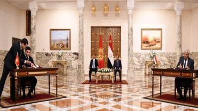 الرئيس السيسي ورئيس قيرغيزستان يشهدان التوقيع على عدد من الاتفاقيات بين البلدين