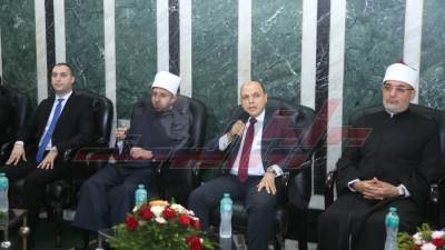وزير الأوقاف ومفتي الجمهورية ومحافظ كفر الشيخ يناقشون الملفات الخدمية
