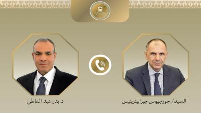 وزير الخارجية ونظيره اليوناني يناقشان الأوضاع في غزة والسودان