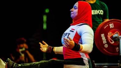 رحاب رضوان تحصد ذهبية رفع الأثقال البارالمبي في دورة التضامن الإسلامي