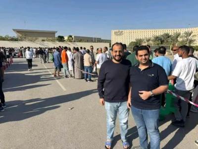 استمرار توافد الجالية المصرية في الكويت والبحرين للإدلاء بأصواتهم في انتخابات النواب