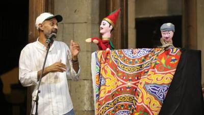 فرقة ومضة تعيد إحياء الأراجوز وخيال الظل على مسرح بيت السناري