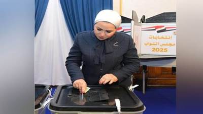 عاجل| بالفيديو.. السيدة إنتصار السيسي تدلي بصوتها في انتخابات مجلس النواب 2025