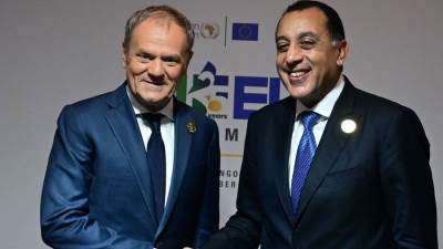 رئيس الوزراء يلتقي نظيره البولندي