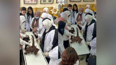 جامعة القاهرة الأهلية تعزز التدريب لطلاب العلاج الطبيعي داخل معامل التشريح المتقدمة