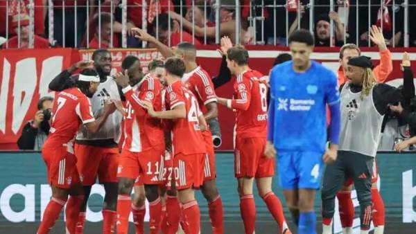 "علقة موت".. بايرن "يدهس" ليفركوزن في البوندزليجا