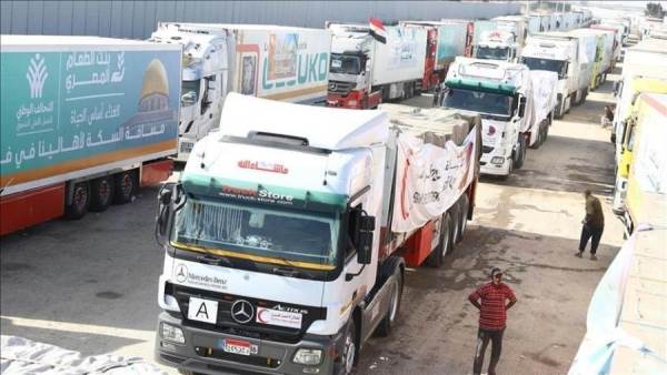 الولايات المتحدة ستشرف على إدخال المساعدات إلى غزة بدلا من الاحتلال