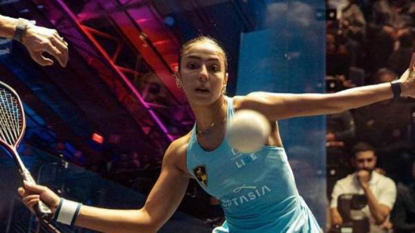 هانيا الحمامي تتأهل إلى نصف نهائي بطولة الصين المفتوحة للإسكواش