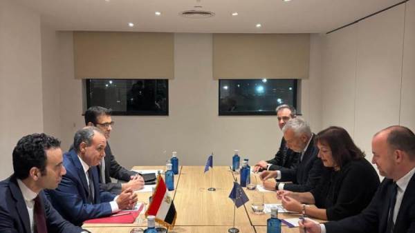 تعزيز الشراكة المصرية الأوروبية في مباحثات وزير الخارجية والمفوضة الأوروبية للمتوسط